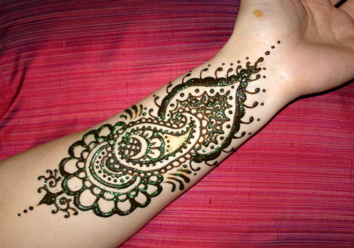 arm mehndi design