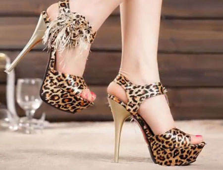 Long Heel Shoes for Ladies