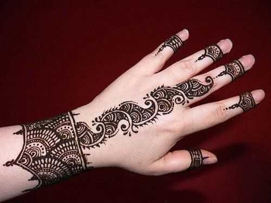 Most Beautiful Mehndi Designs 2012