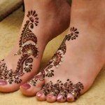 mehndi design for feet