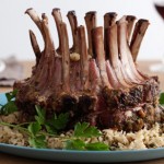 Lamb crown roast