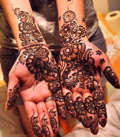 bridal mehndi design
