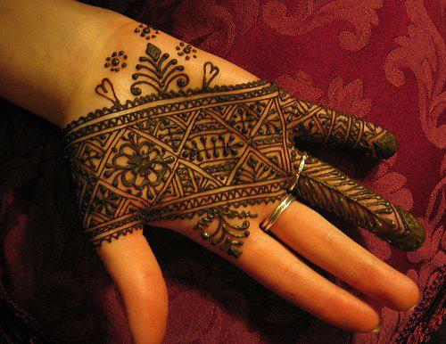 Mehndi design for Hand