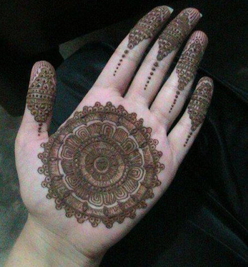 simple Mehndi design