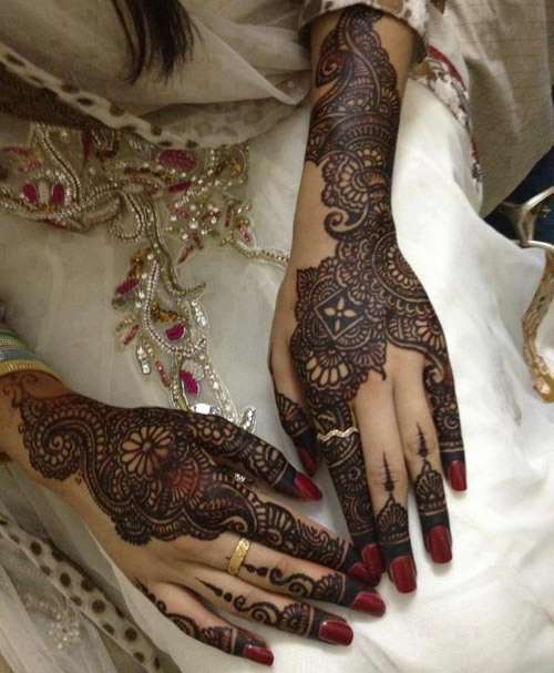 Bridal mehndi design