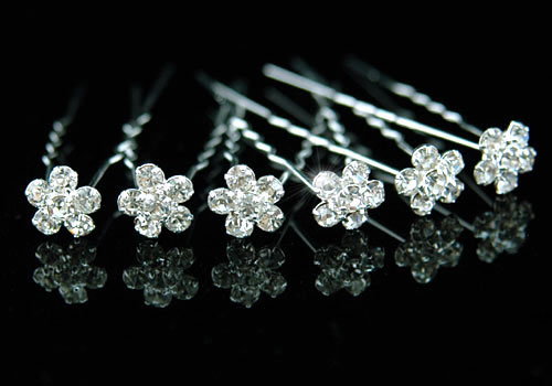 Crystal Hair Pins