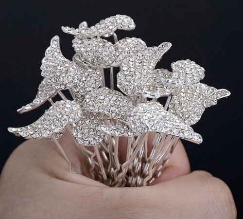 Crystal Hair Pins