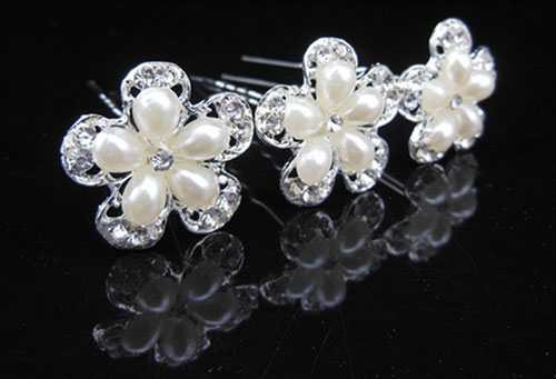 Crystal Hair Pins