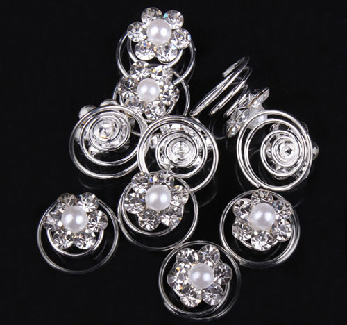 Crystal Hair Pins