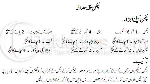 chicken tikka masala recipe