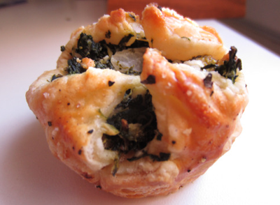 Spinach and Feta Cheese Puffs