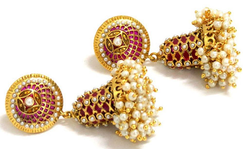 Beautiful Gold Earrings Designs