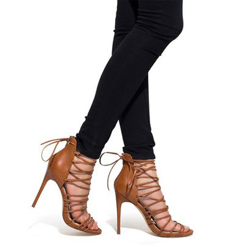 Lace up Sandals Heels