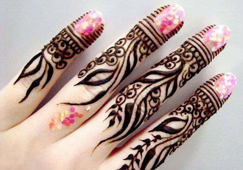 Beautiful Finger Mehndi Designs