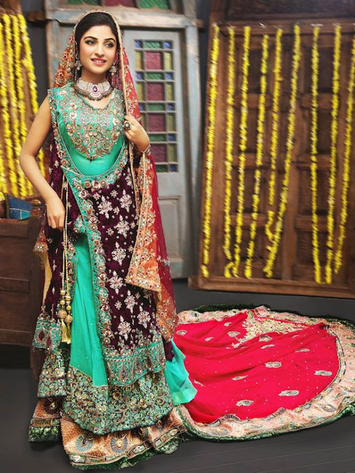 Latest Bridal Lehenga Designs 2017