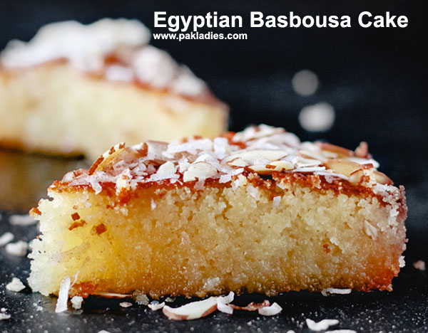 Egyptian Basbousa Cake