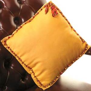 Beaded Pillows