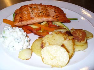 Fried Trout with Ginger