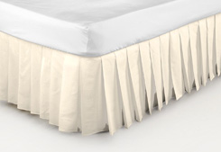 pleated valance sheet