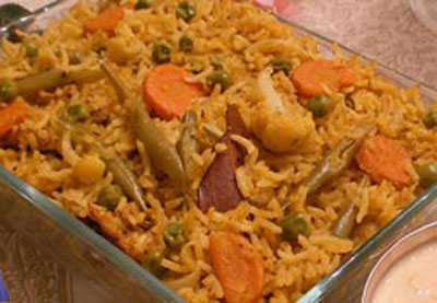 Roast Chicken Pulao