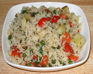 Vegetable Rice Recipe