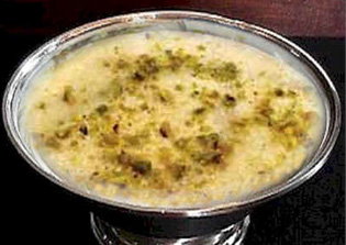 kheer in a dish