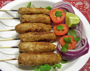 Chicken Seekh Kebab