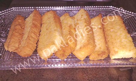 Cake Rusk Recipe: English – Urdu