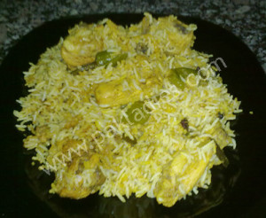 Masala Chicken Biryani