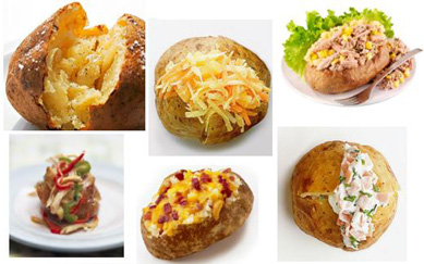 How to Make Jacket Potatoes: English – Urdu Recipe