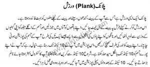 Plank Exercise