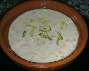 Carrot kheer recipe