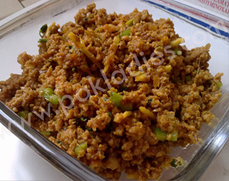 Fry Keema Mince