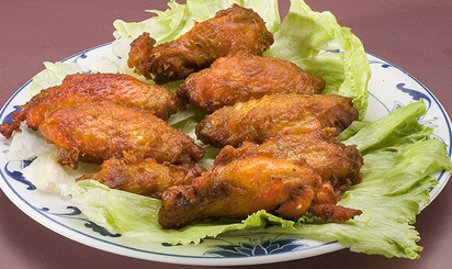 Chicken Wings and Ginger Sauce