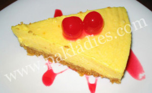 Orange Cheesecake Recipe by Shireen Anwer
