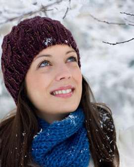 Stand Up to Winter  !And do not be cold!