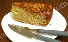 Dry Almond Butter Cake: English – Urdu Recipe