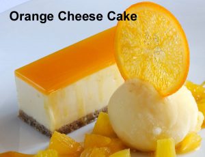 Orange Cheese Cake