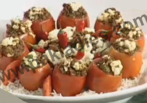 Tomatoes Stuffed with Mince
