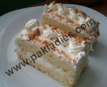 Fresh Cream Pineapple Pastry Recipe