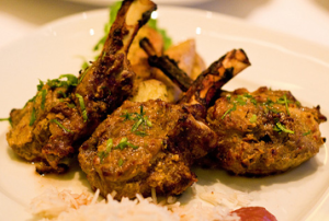 achari mutton chops
