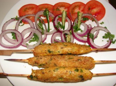 Aloo Ke Seekh Kabab Recipe
