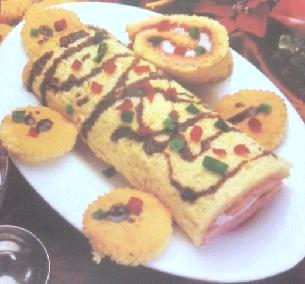 Cake Ice Cream Roll Recipe in Urdu – English
