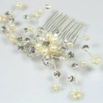 Chandelier bridal hair comb