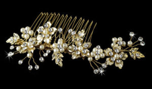 Pearl Bridal Hair Combs
