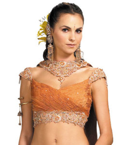 gorgeous saree blouse designs