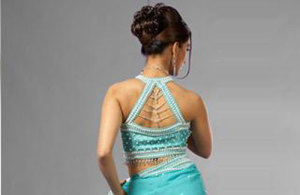 gorgeous saree blouse designs