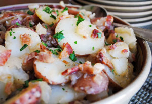 how to make hot german potato salad
