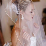 long bridal Veil