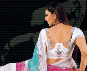 gorgeous saree blouse designs